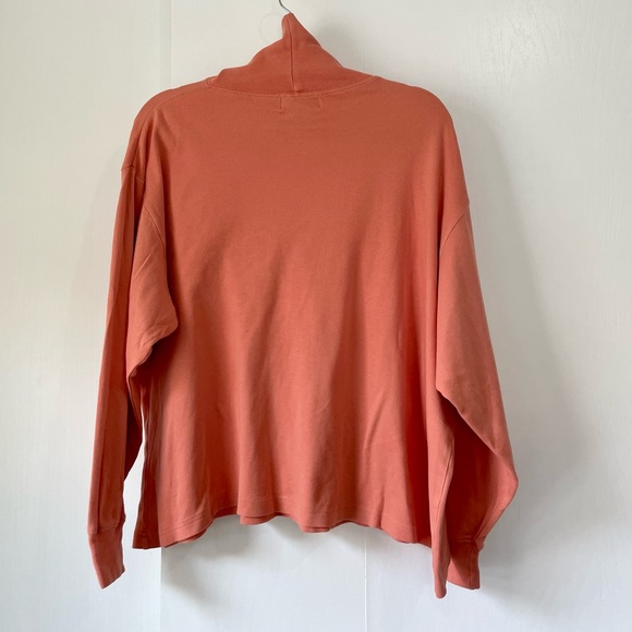 🎈🎈 Dress Barn Salmon Pink Long-sleeve - Picture 3 of 6